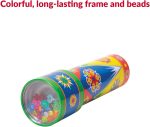 Schylling Classic Tin Kaleidoscope - Fun. Colorful Pattern-Changing Toy - Durable Tin with Multicolored Beads - Ages 3 and Up - One Piece