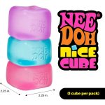 NeeDoh Nice Cube - Solid Squish - Pink